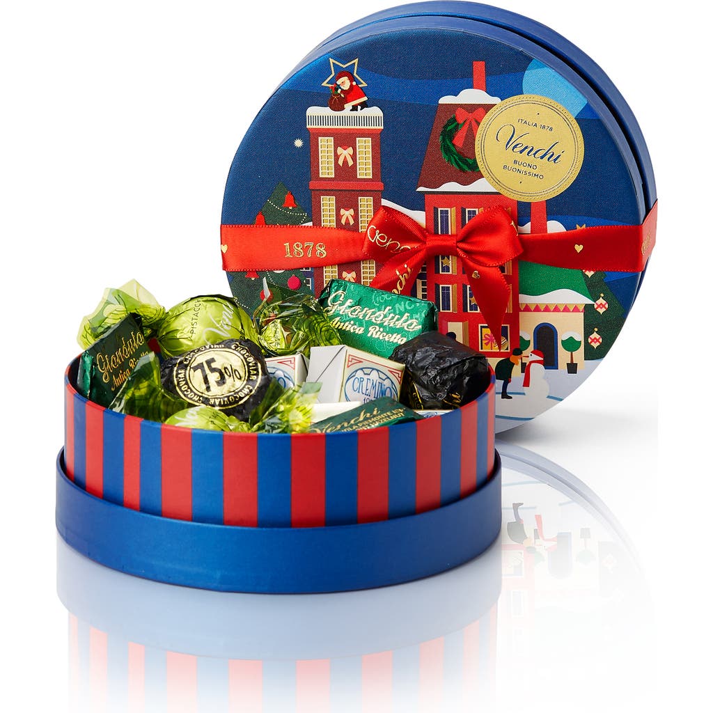 Venchi Assorted Chocolates Alice Bureau Gift Box in Red/Blue  product