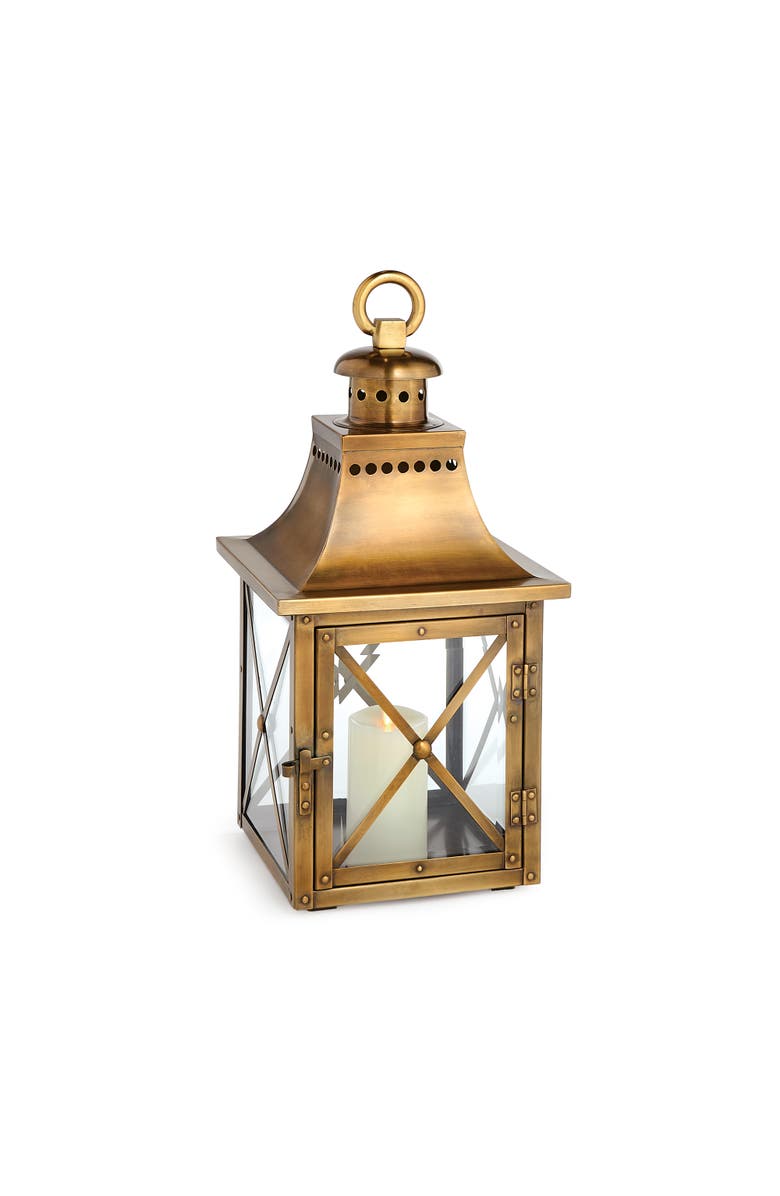 Napa Home & Garden Homes Lantern Medium, Main, color, Gold