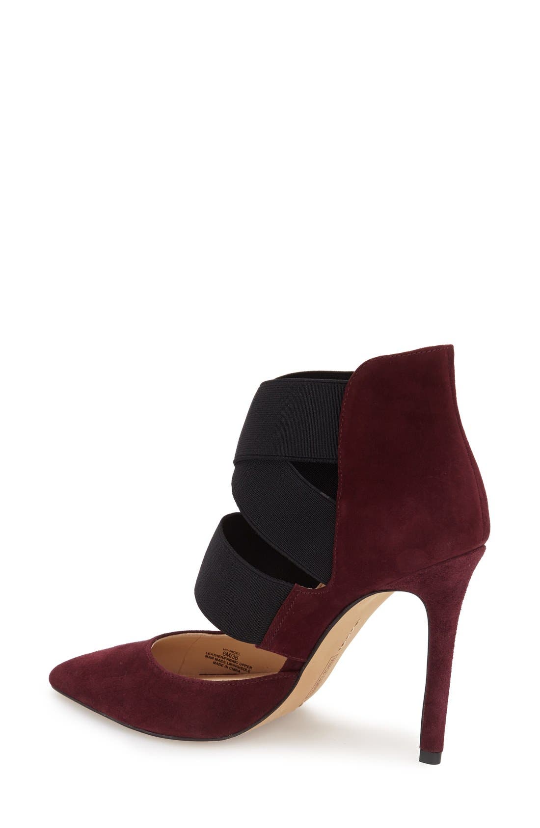 'Nigel' Pointy Toe Pump, Alternate, color, DEEP SUGAR PLUM SUEDE
