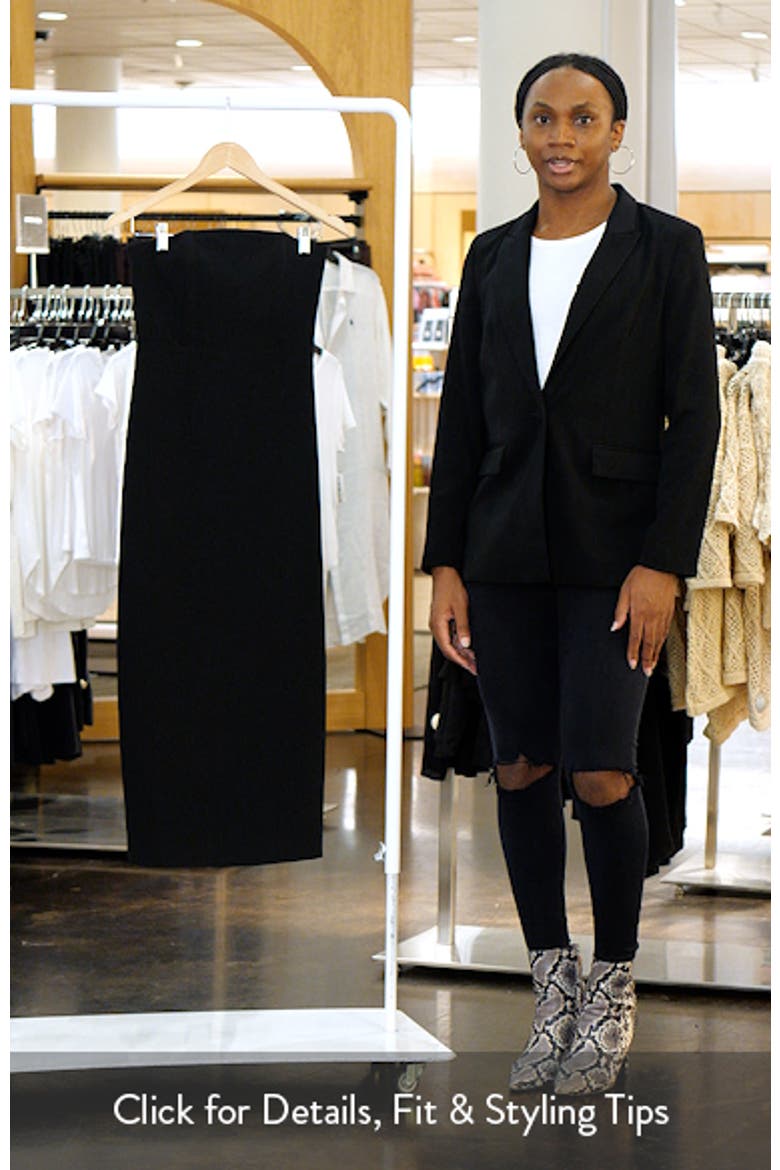 The Willow Strapless Maxi Dress video