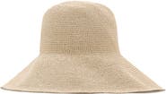 MANGO Straw Bucket Hat