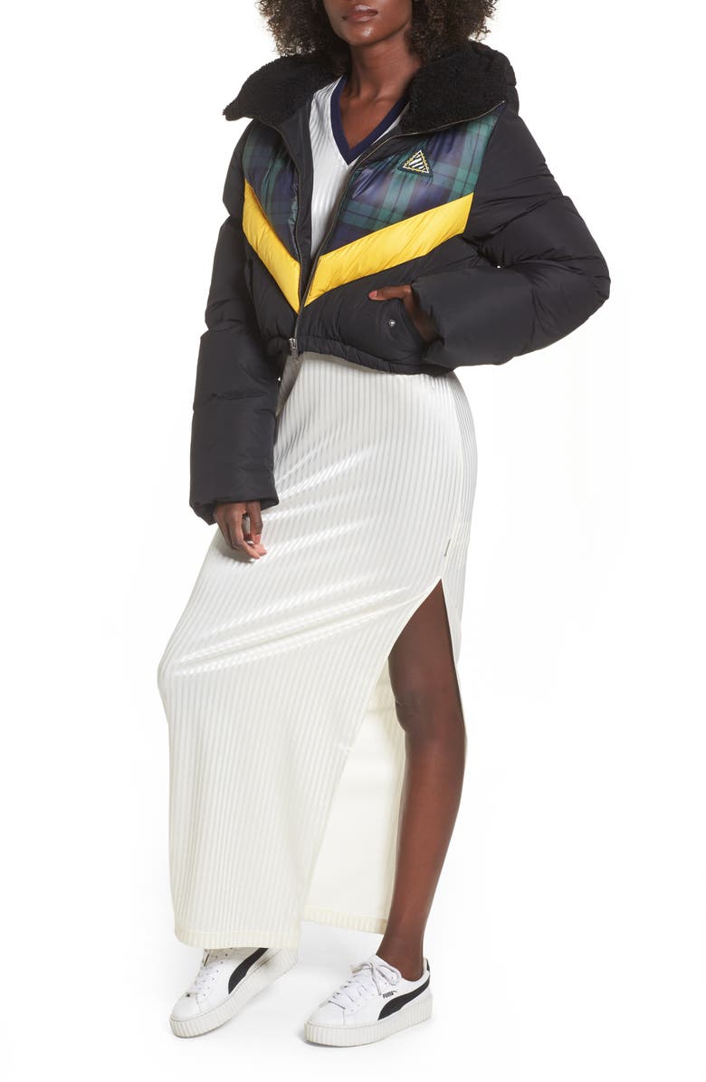 PUMA FENTY PUMA by Rihanna Quilted Bomber, Main, color,