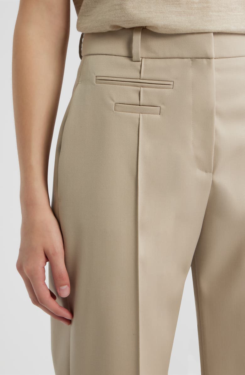 BOSS Talima Wool Wide Leg Pants, Alternate, color,