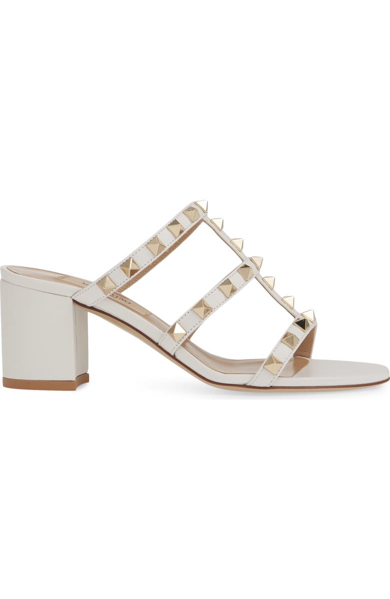 Valentino Garavani Rockstud Slide Sandal, Alternate, color,