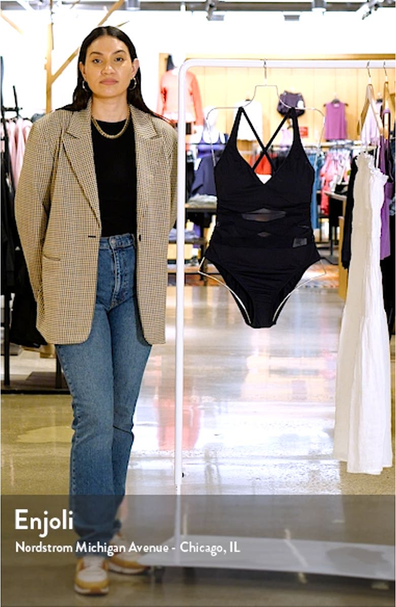 Don't Mesh with Me One-Piece Swimsuit, sales video thumbnail