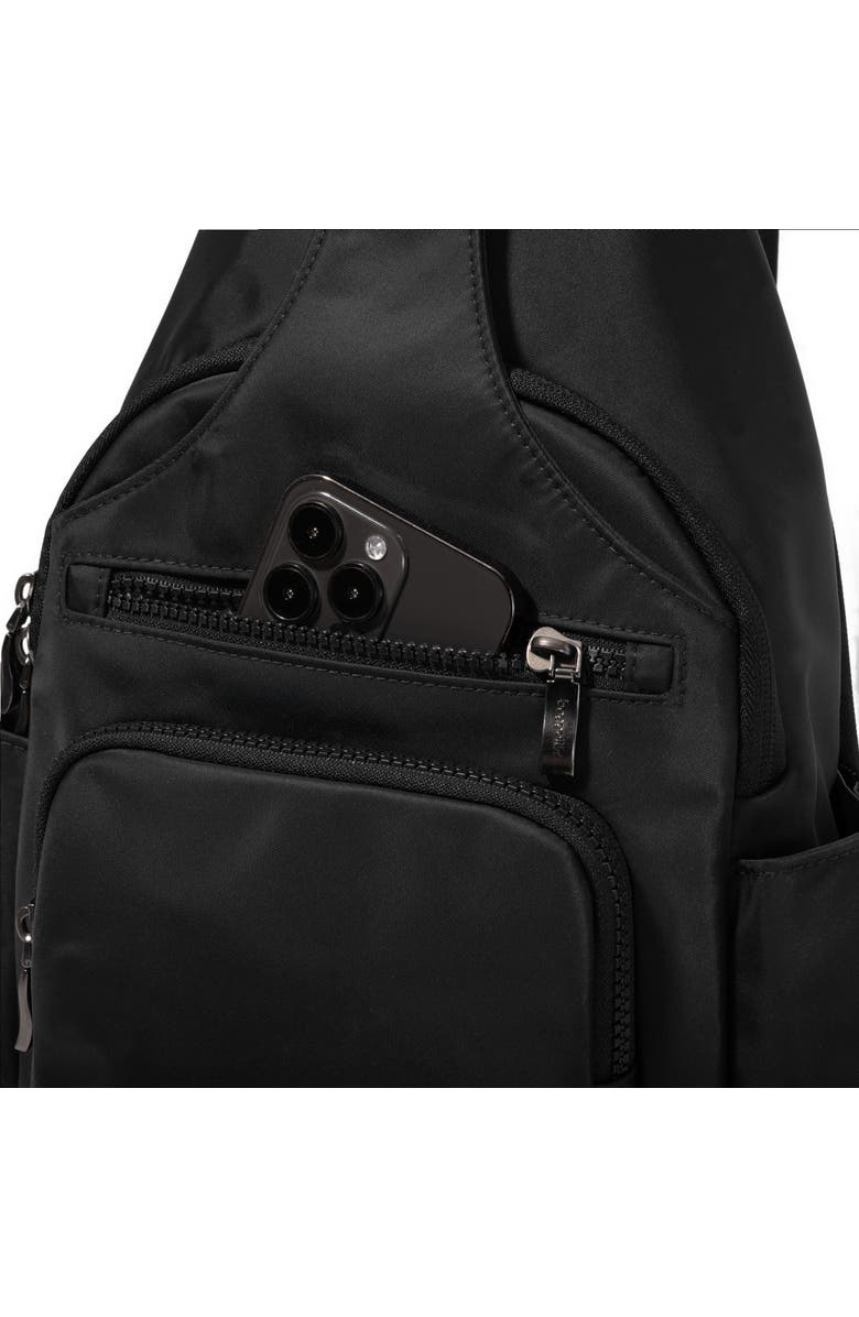 BAGGALLINI Central Park Large Sling Bag, Alternate, color, Black Twill