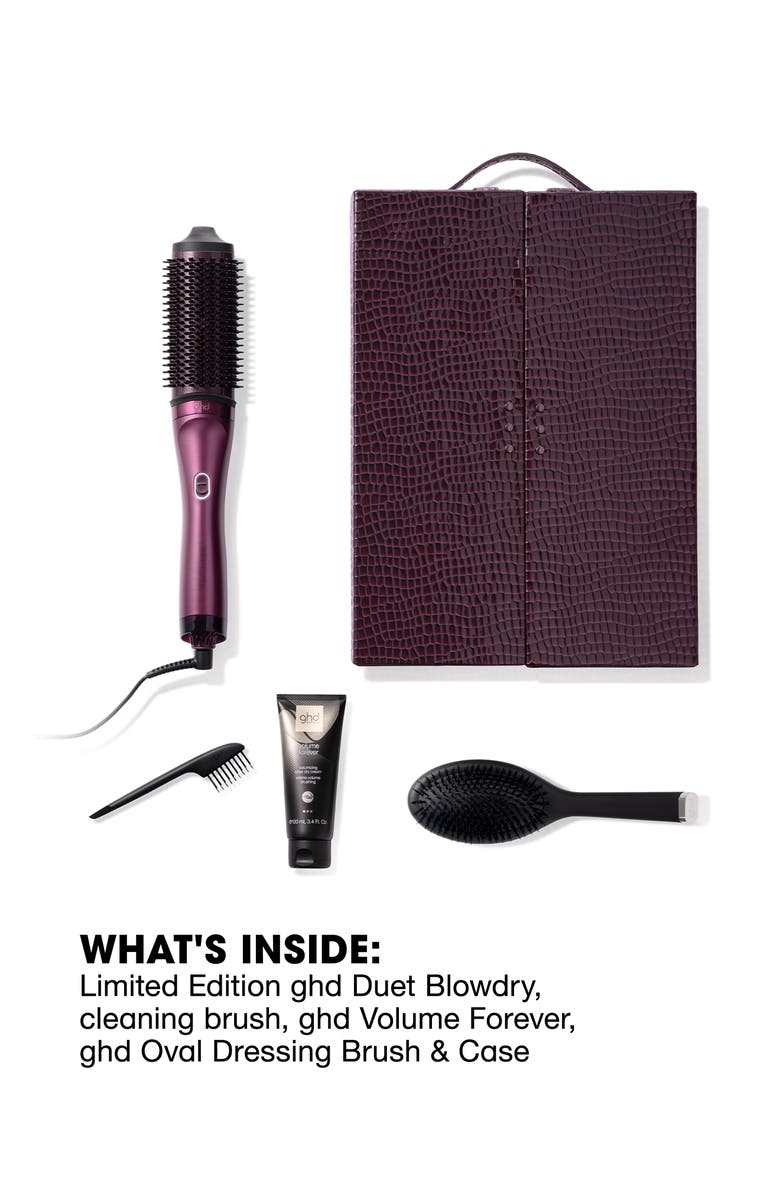 ghd Duet Blowdry Gift Set in Cherry Chic, Alternate, color, Black Cherry