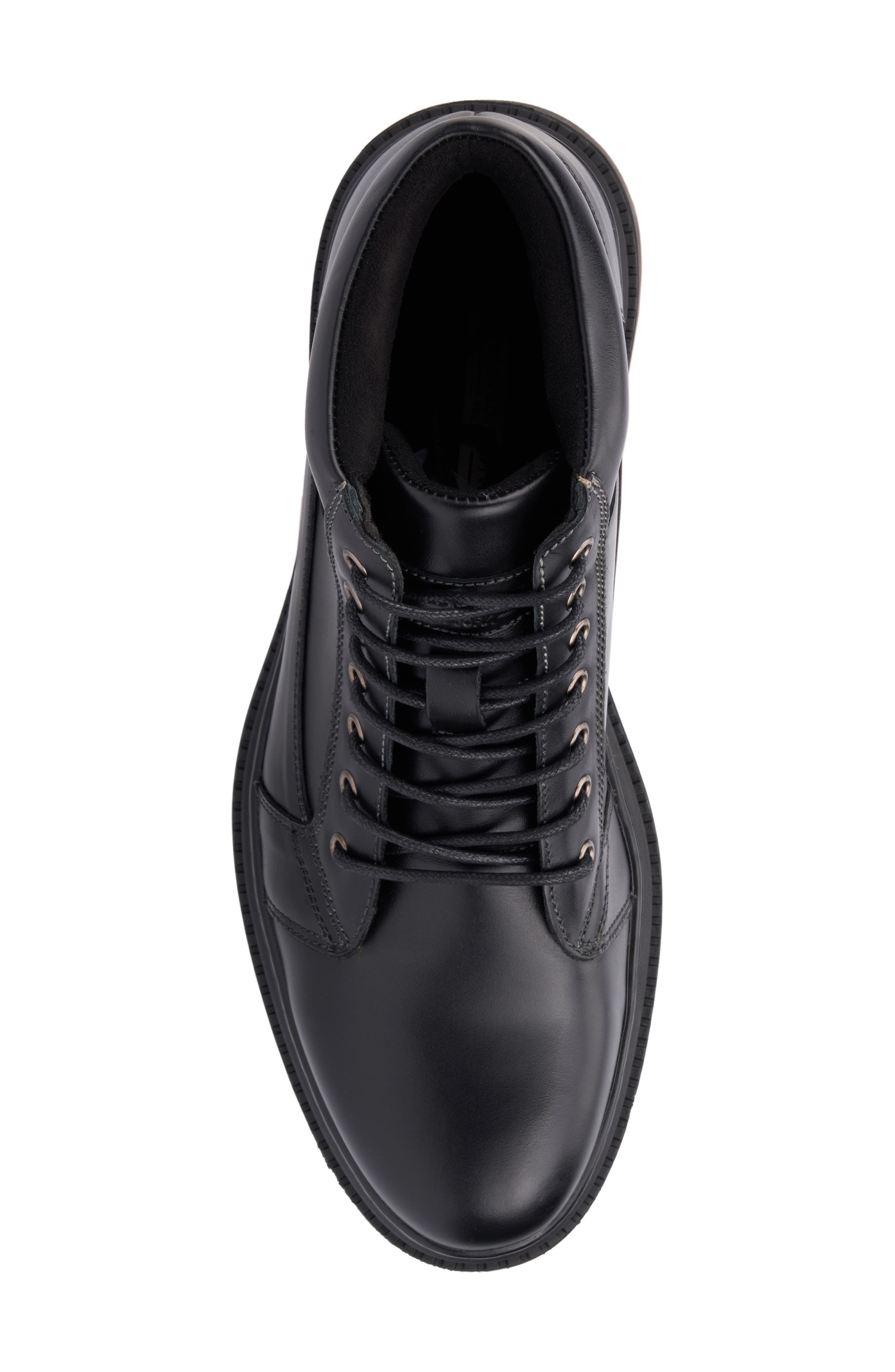 RESERVE FOOTWEAR Gerard Lug Sole Boot, Alternate, color, Black