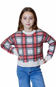 Design History Kids' Plaid Sweater