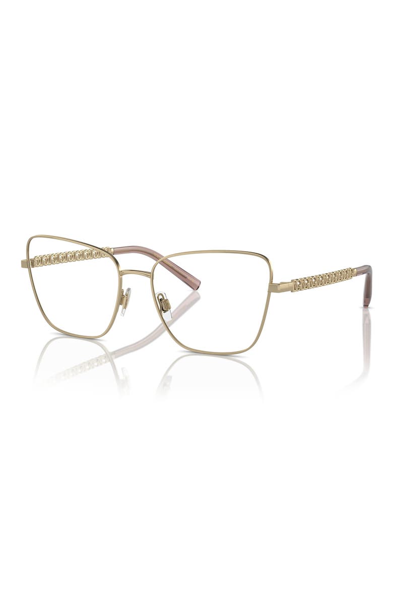 55mm Butterfly optical glasses, Alternate, color, LIGHT GOLD