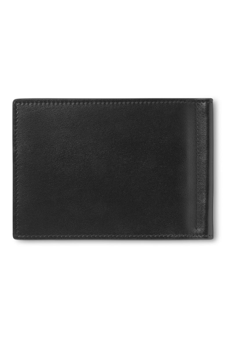 Meisterstück Leather Bifold Wallet, Alternate, color, BLACK