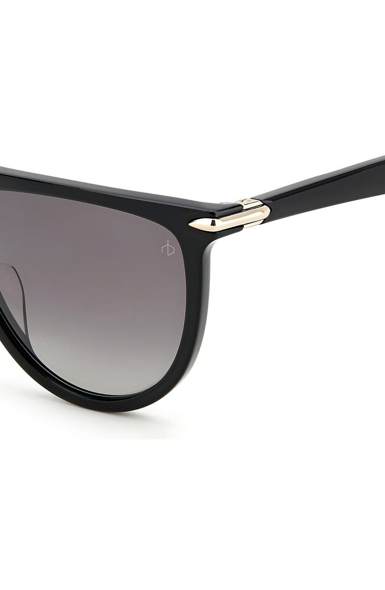 rag & bone 57mm Polarized Flat Top Sunglasses, Alternate, color,