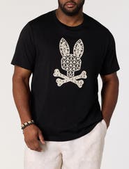 Psycho Bunny Big & Tall Brad Graphic Tee