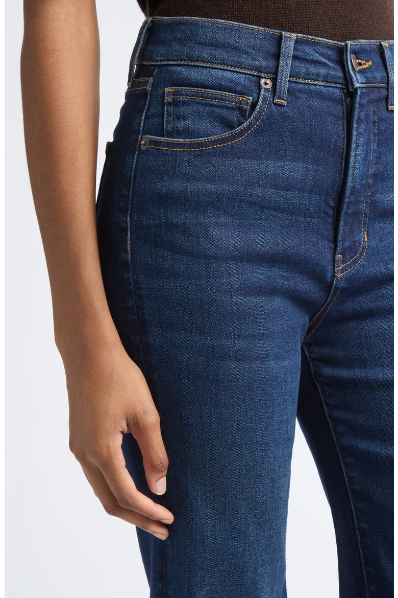 Joplin High Waist Wide Flare Jeans, Alternate, color, RIPTIDE