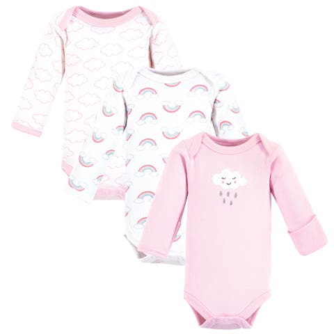 Preemie Long Sleeve Bodysuits 3pk Foxy