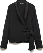 MANGO Rider Wrap Shirt