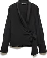 MANGO Rider Wrap Shirt