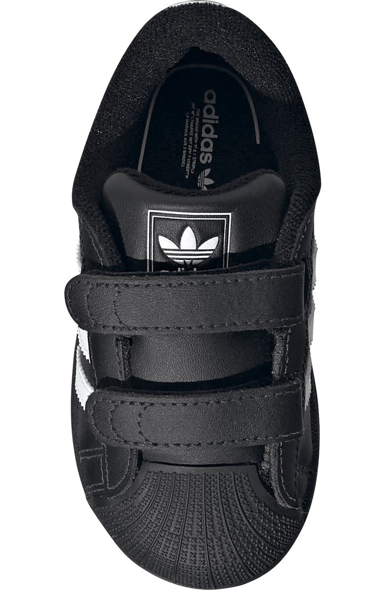 adidas Kids' Superstar II Sneaker, Alternate, color, Black/White/Black