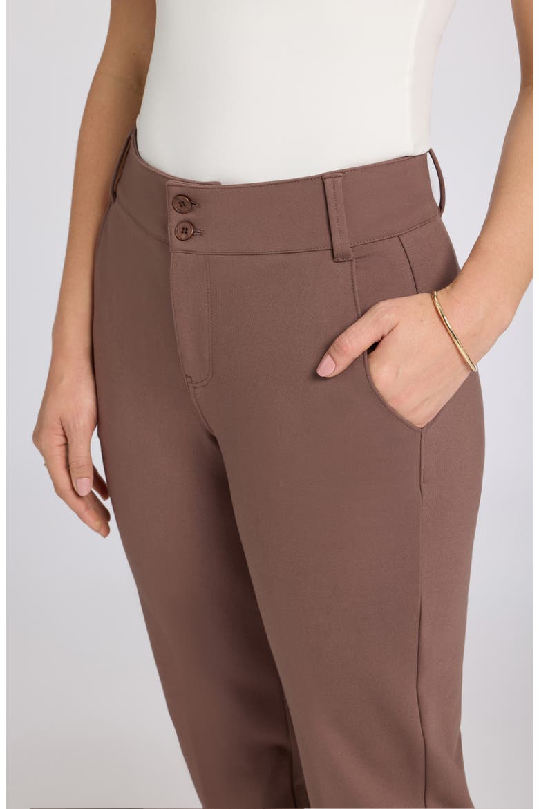 Bella Sculpt-Her™ Marilyn Straight Leg Pants, Alternate, color, DEEP TAUPE