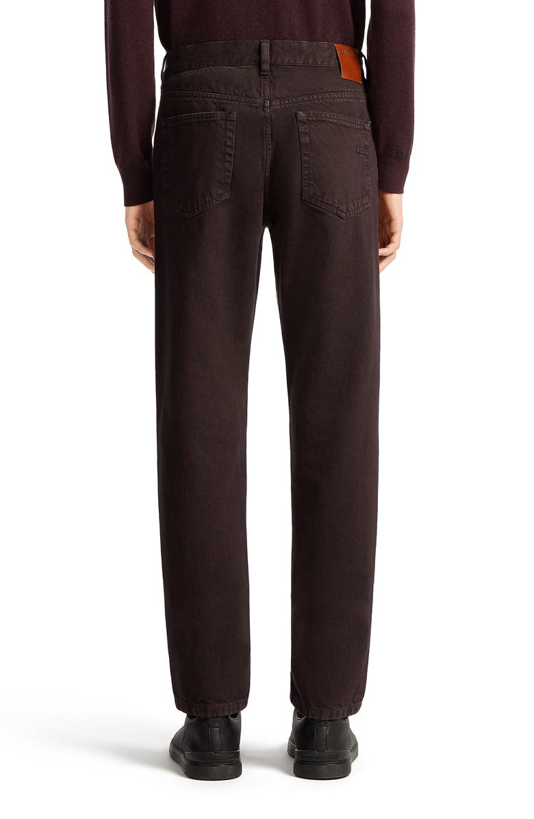 ZEGNA Stonewash City Fit Jeans, Alternate, color,