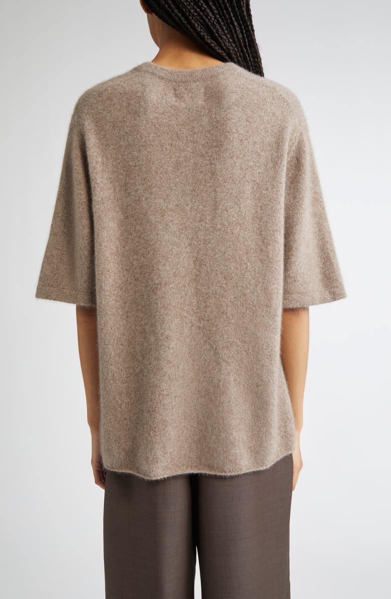 Raven Mercerized Wool & Yak Hair Blend Sweater