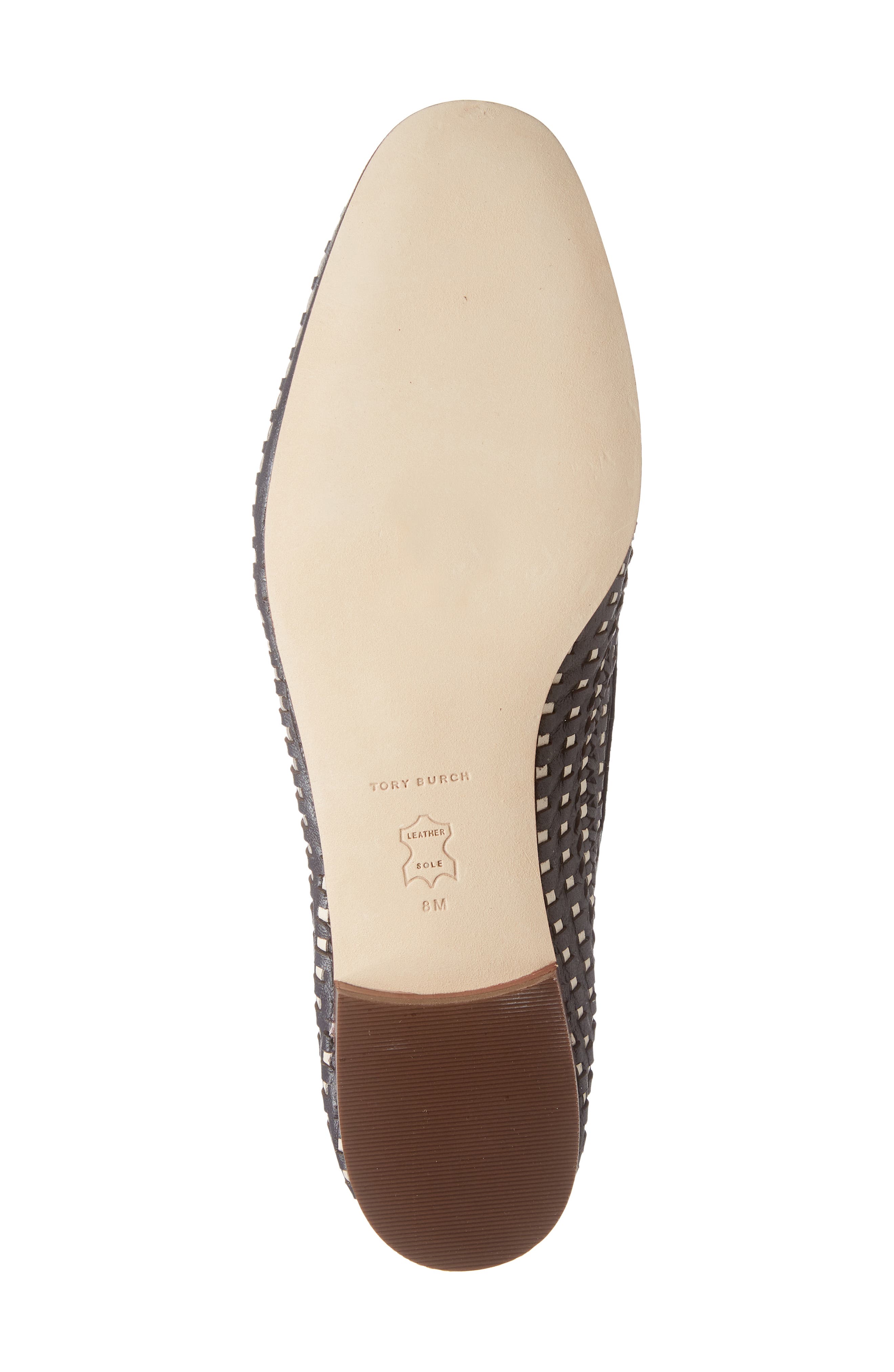 Jessa Leather Loafer, Alternate, color, PERFECT NAVY / REAM / GOLD