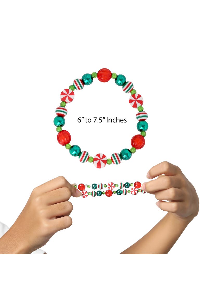 The Grinch Bracelet Set for Girls 2-Piece Official License, Alternate, color, Green