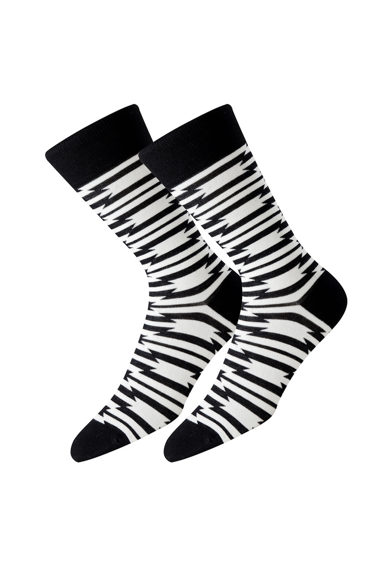 Zebra Wings Socks, Main, color, None