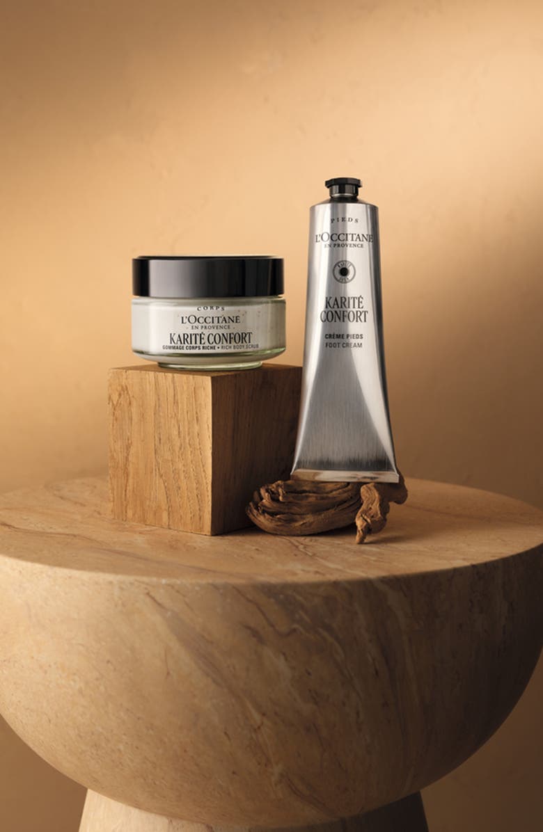 L'Occitane Karité Confort Rich Body Scrub, Alternate, color,