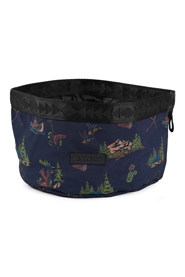 Travel Pet Bowl, Main, color, CANOE CLUB