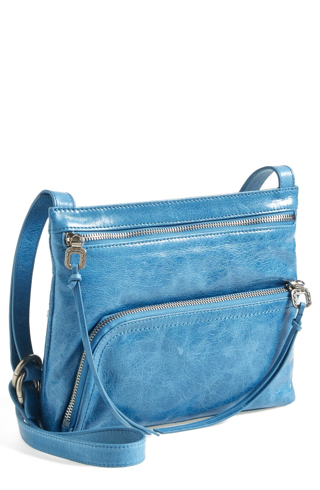 'Cassie' Crossbody Bag, Main, color, CORNFLOWER