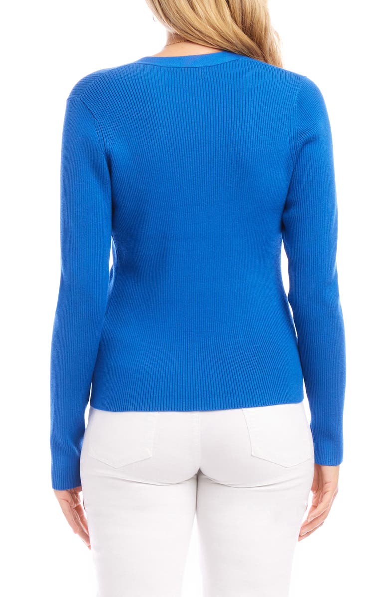 Karen Kane Rib Cardigan, Alternate, color,