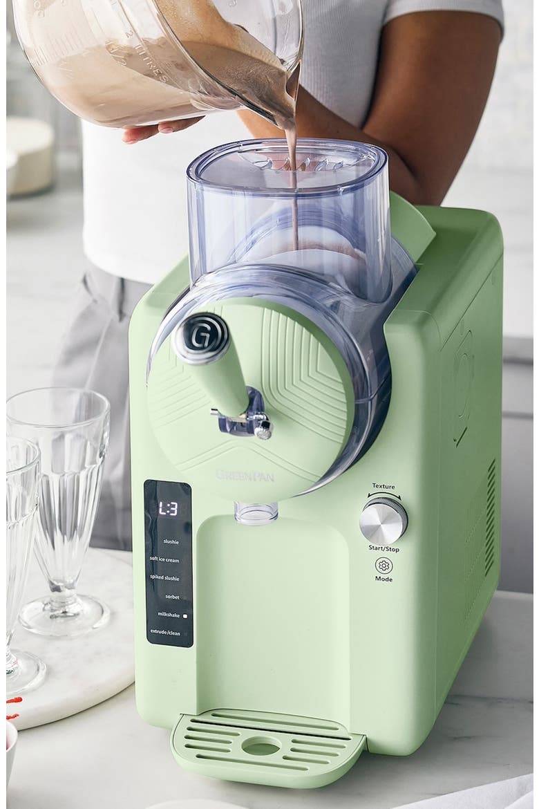 Frost Ice Cream & Frozen Drink Maker, Alternate, color, GREEN