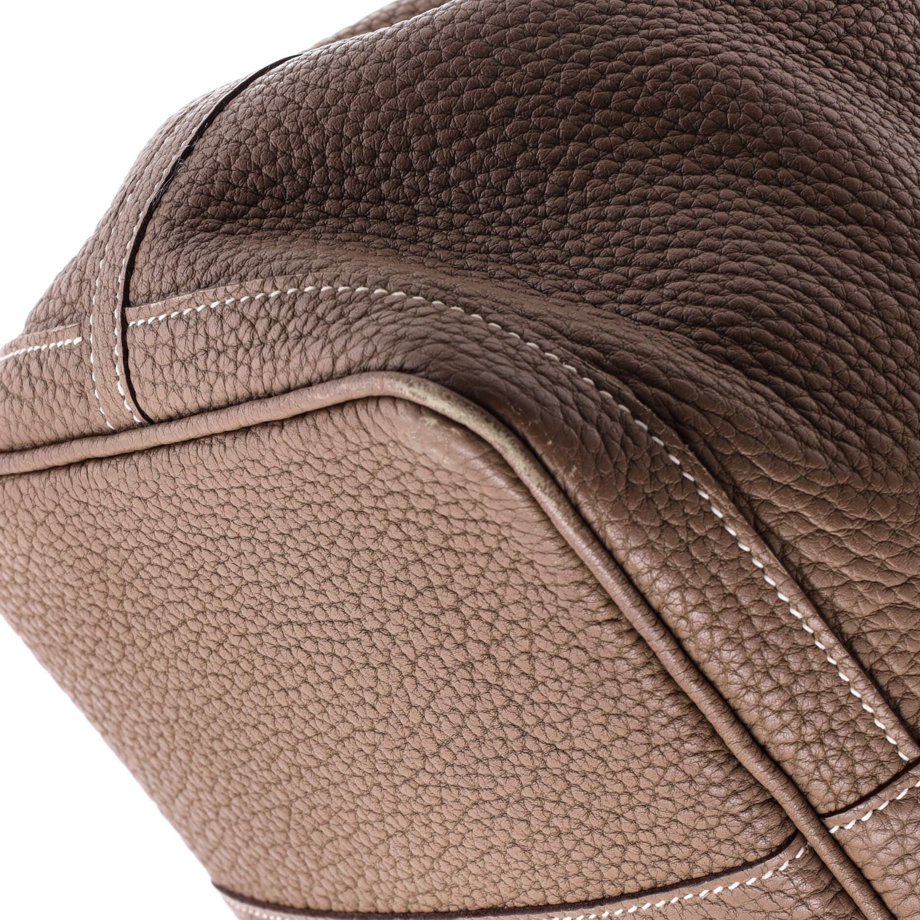 Pre-Owned Hermes Garden Party Tote Leather 36, Alternate, color, 