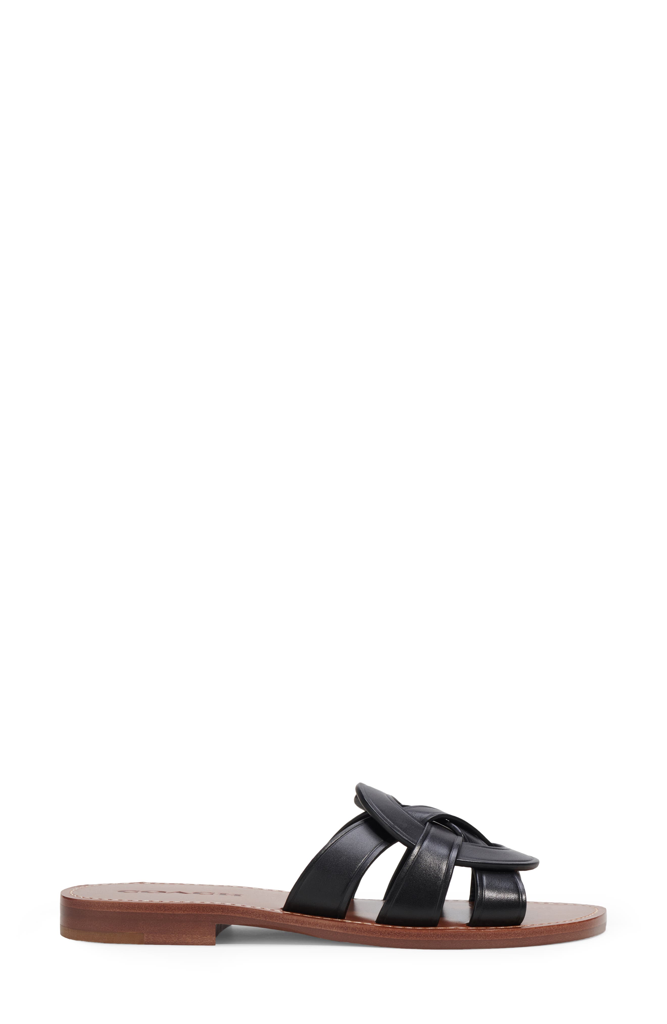 COACH Issa Strappy Slide Sandal, Alternate, color, 