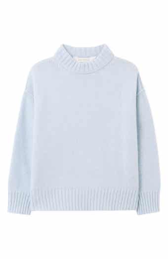 Kids' Curved Logo Knit Crewneck Sweater