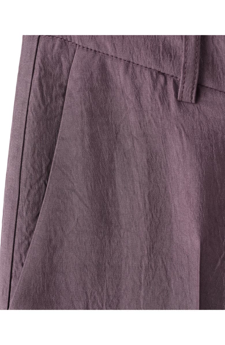 MANGO Straight Leg Pants, Alternate, color, Purple