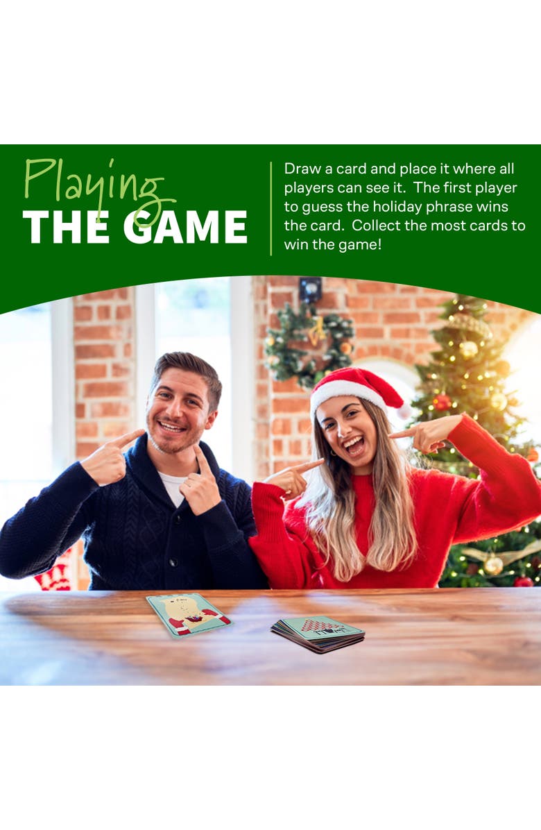 Holly Jolly Silent Night Rebus Puzzle Cards A Holiday Themed Deck Of Rebus Puzzles, Alternate, color, 