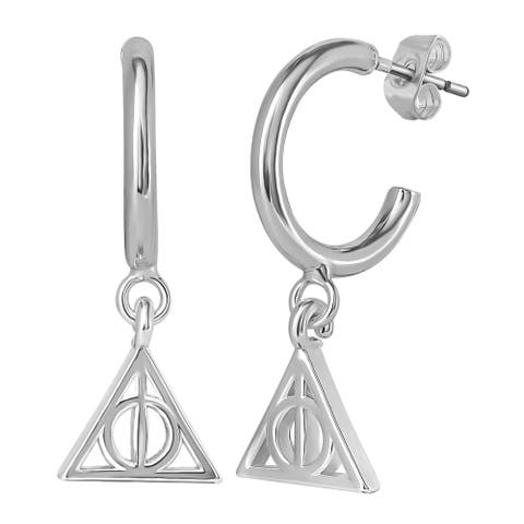 Earrings Official License with Dangle Deathly Hallows Charm