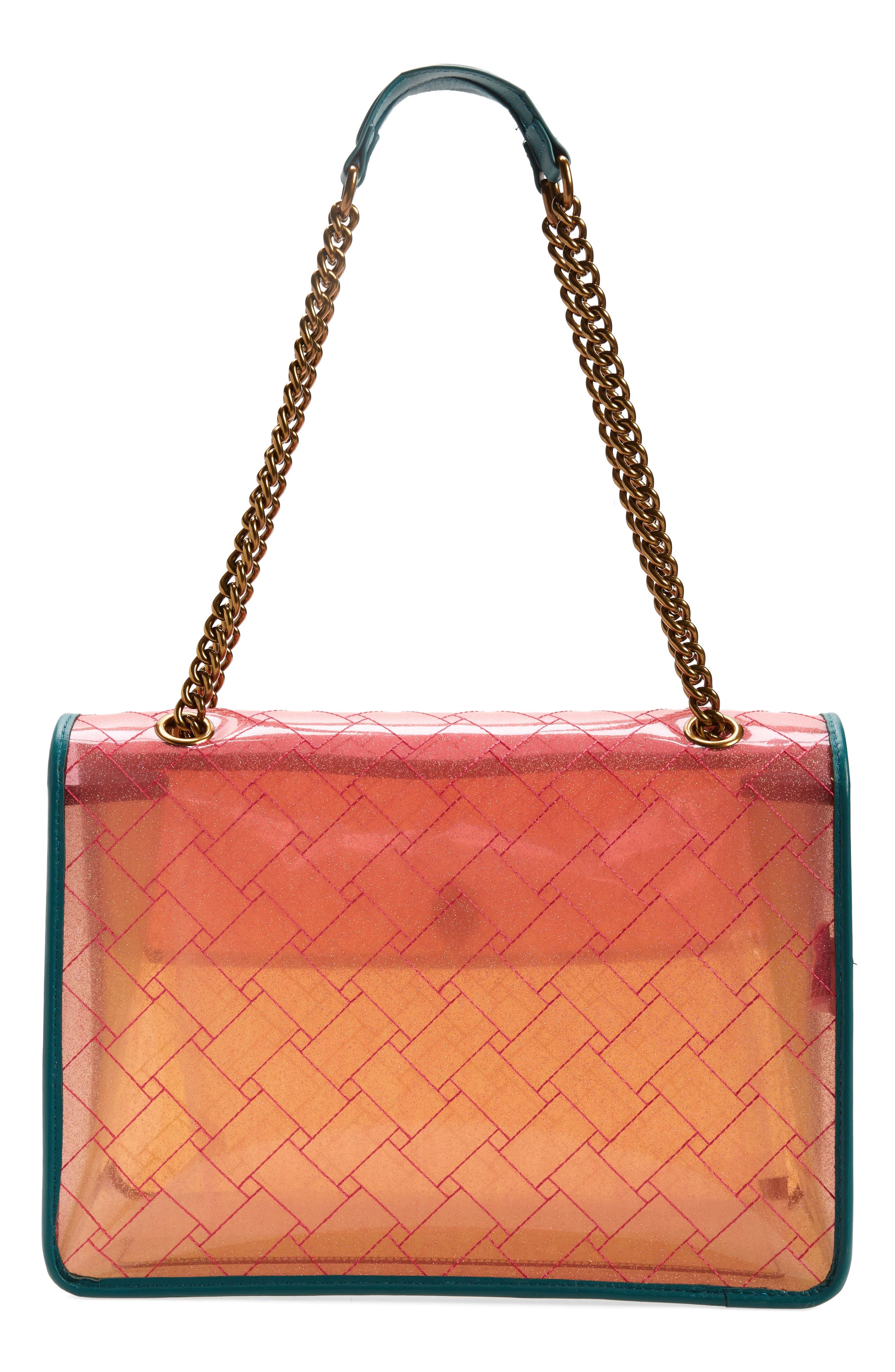 Kurt Geiger London XXL Kensington Vinyl Convertible Shoulder Bag, Alternate, color, 