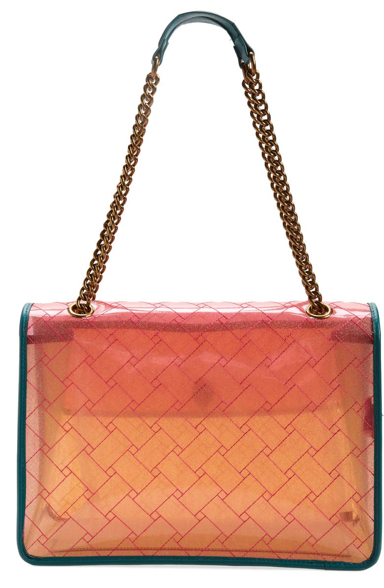 Kurt Geiger London XXL Kensington Vinyl Convertible Shoulder Bag, Alternate, color,