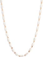 Nordstrom Crystal Accent Resin Necklace