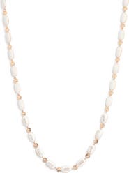 Nordstrom Crystal Accent Resin Necklace