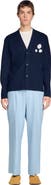 SANDRO Cardigan with floral pattern