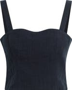 Favorite Daughter There For You Linen Crop Top