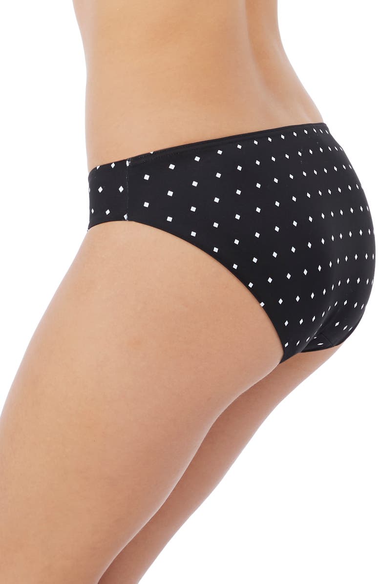 Freya Jewel Cove Bikini Bottoms, Alternate, color, Black