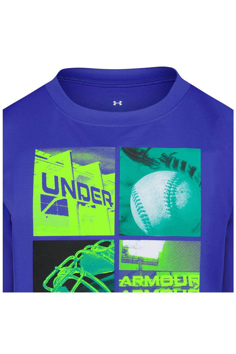 Kids' Baseball Graphic Performance Long Sleeve T-Shirt, Alternate, color, TEAM ROYAL
