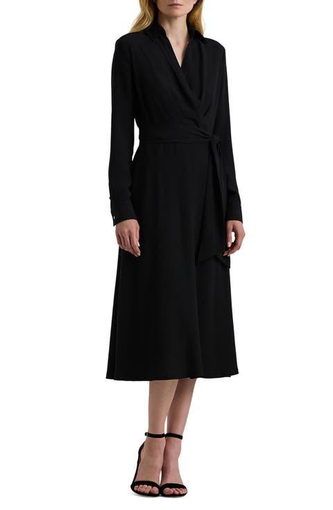 オールインワン・サロペット Lauren Ralph Lauren Azmera Long Sleeve Day Dress Women's Lauren Ralph Lauren Shirtdresses | Nordstrom
