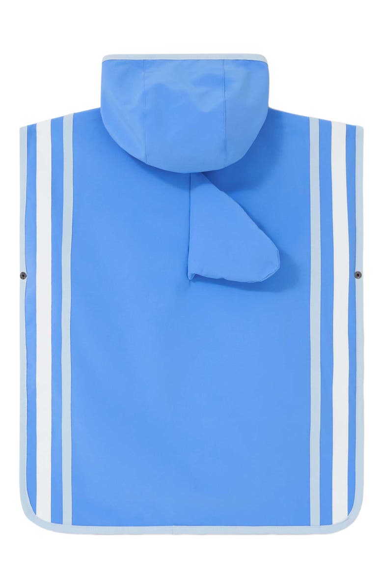 Roarsome Poncho Towel, Alternate, color, Medium Blue