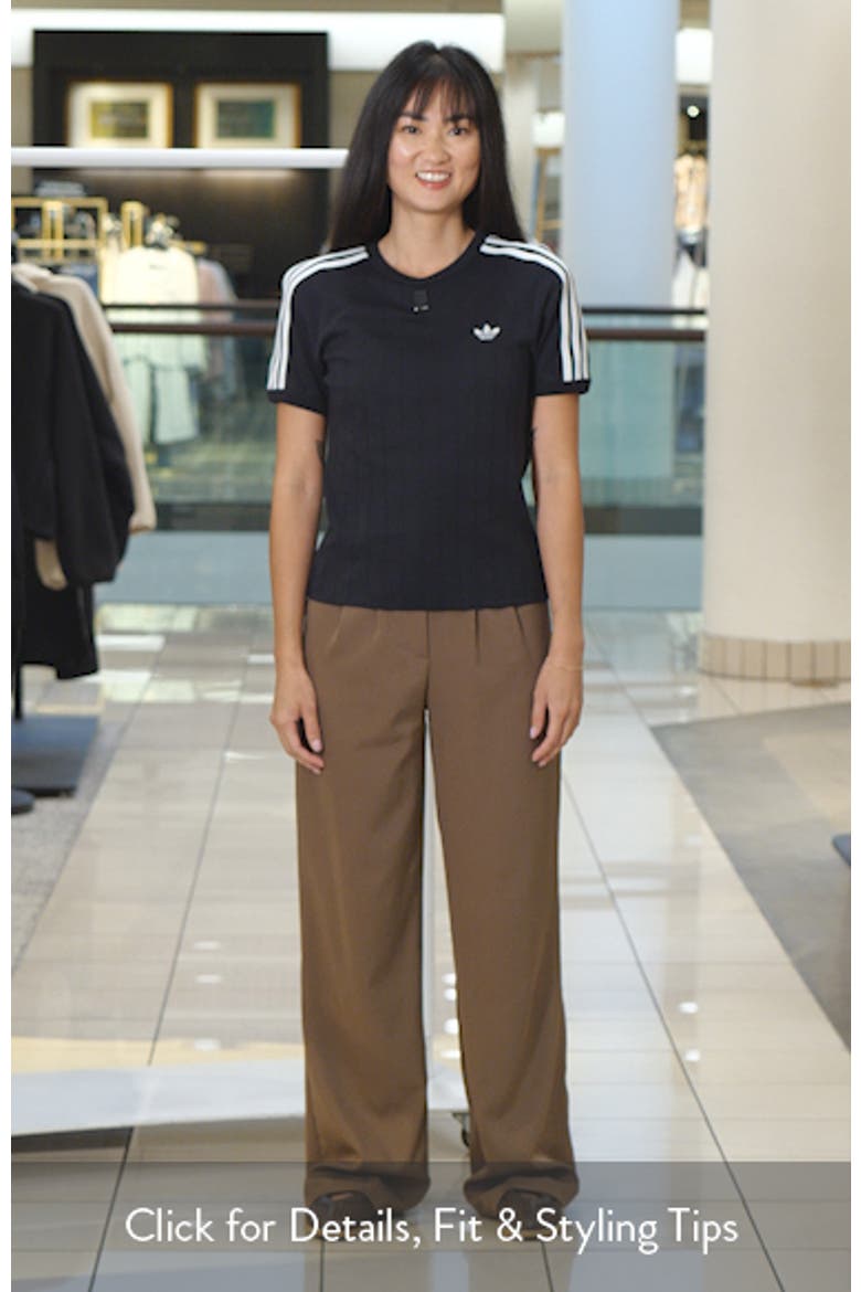 Pinstripe Slim Cotton T-Shirt video